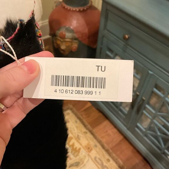 NWT Cacharel 100% Real Rabbit Fur Scarf - Picture 5 of 6